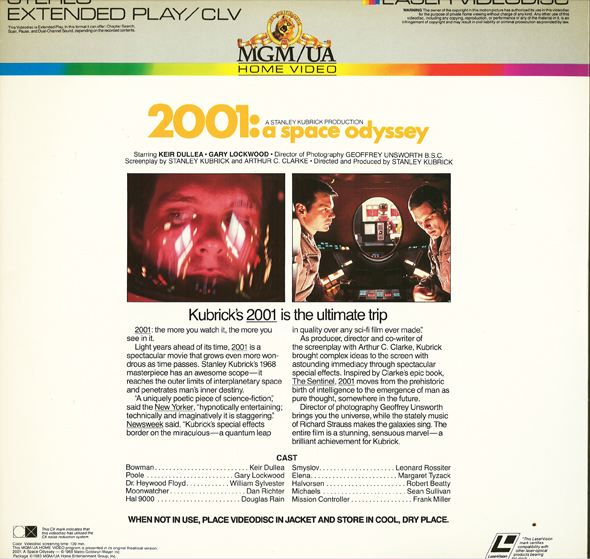  бесплатная доставка!SF... шедевр [2001 год космос. .]2 листов комплект LD