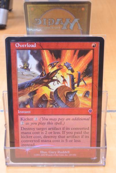 MTG foil Overload