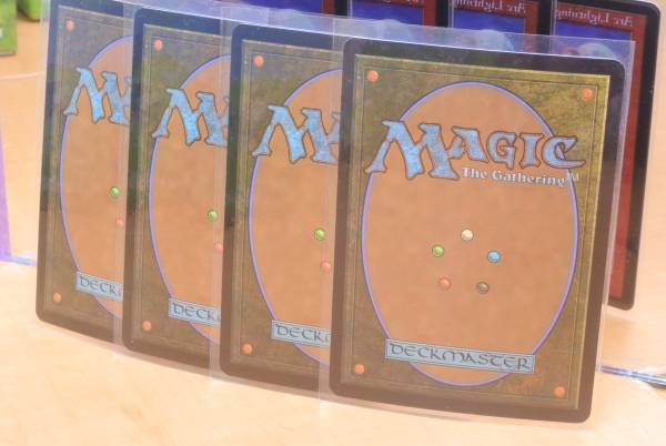 MTG foil Arc Lightning 4 листов 
