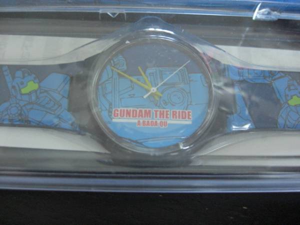 富士急ハイランド限定　GUNDAM THE RIDE　WATCH　GM(ジム）新品 1円～スタート売り切ります。_画像3