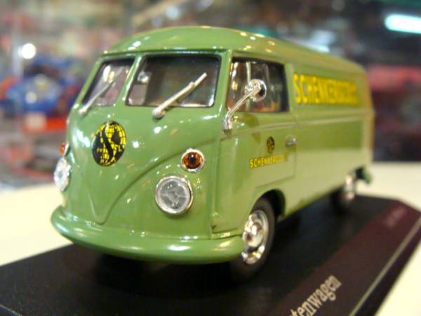 1/43 ミニチャンプス VW T1 Kastenwagen 1966 'Schenker' ミニカー_画像1