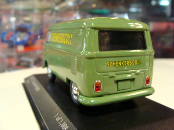 1/43 ミニチャンプス VW T1 Kastenwagen 1966 'Schenker' ミニカー_画像3