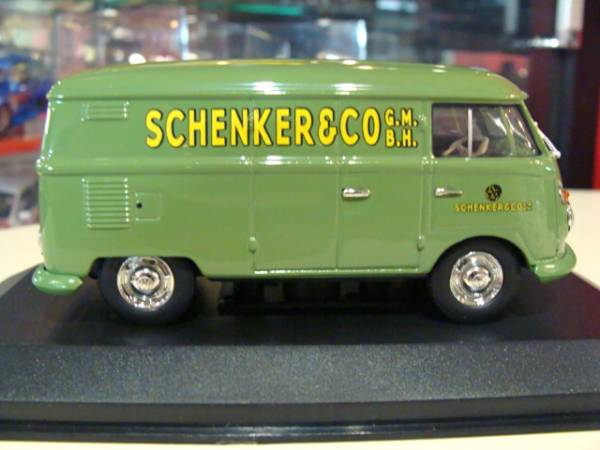 1/43 ミニチャンプス VW T1 Kastenwagen 1966 'Schenker' ミニカー_画像2