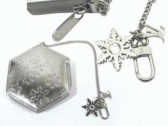 【訳あり　難あり】ルイヴィトン限定M58218スノーコインケースシルバー小銭　新品