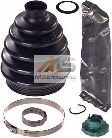 [M's]AUDI Audi A1(8X)SPIDAN made * other front drive shaft boot kit outer side (1 piece )|| original OEM 6Q0-498-203A 6C0-498-203