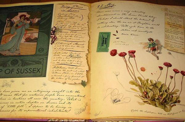  иностранная книга fea Lee o Police : Цветочная фея. дневник / Fairyopolis: A Flower Fairies Journal( импортные товары 