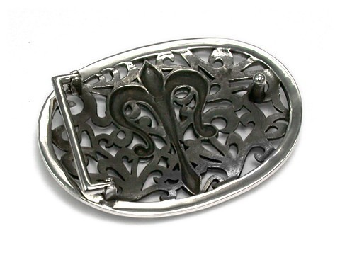 [ free shipping ] silver 925 buckle 100 .. . chapter flair prompt decision!