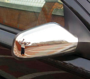  Opel chrome plating door mirror cover Astra 98~05