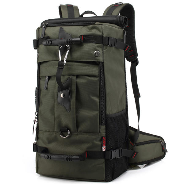  functionality eminent waterproof nylon men's 3way rucksack high capacity ti pack Boston bag travel bag 