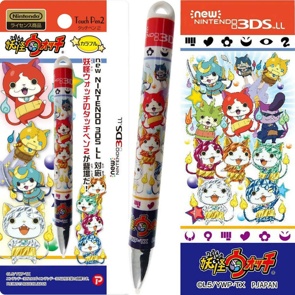  Yo-kai Watch new NINTENDO 3DS LL correspondence touch pen 2 colorful Ver. free shipping new goods 