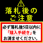 落札後のご注意