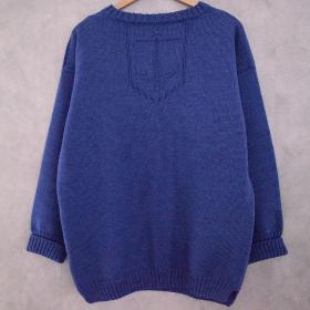 Guernsey Sweater Blue ガンジーセーター