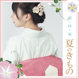 夏　着物