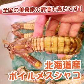美食家から評価の高い北海道産メスしゃこ