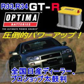 GT-R オプティマバッテリー OPTIMA