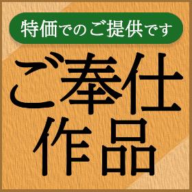 特価でご提供いたしますご奉仕作品です。