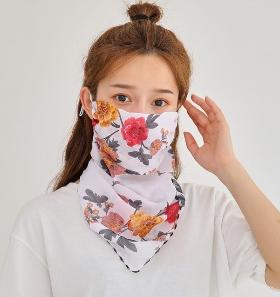 花粉・スカーフ レディース マスク
