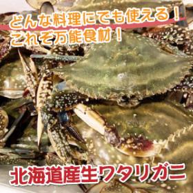 色々な料理に使えまる北海道産生ワタリガニ